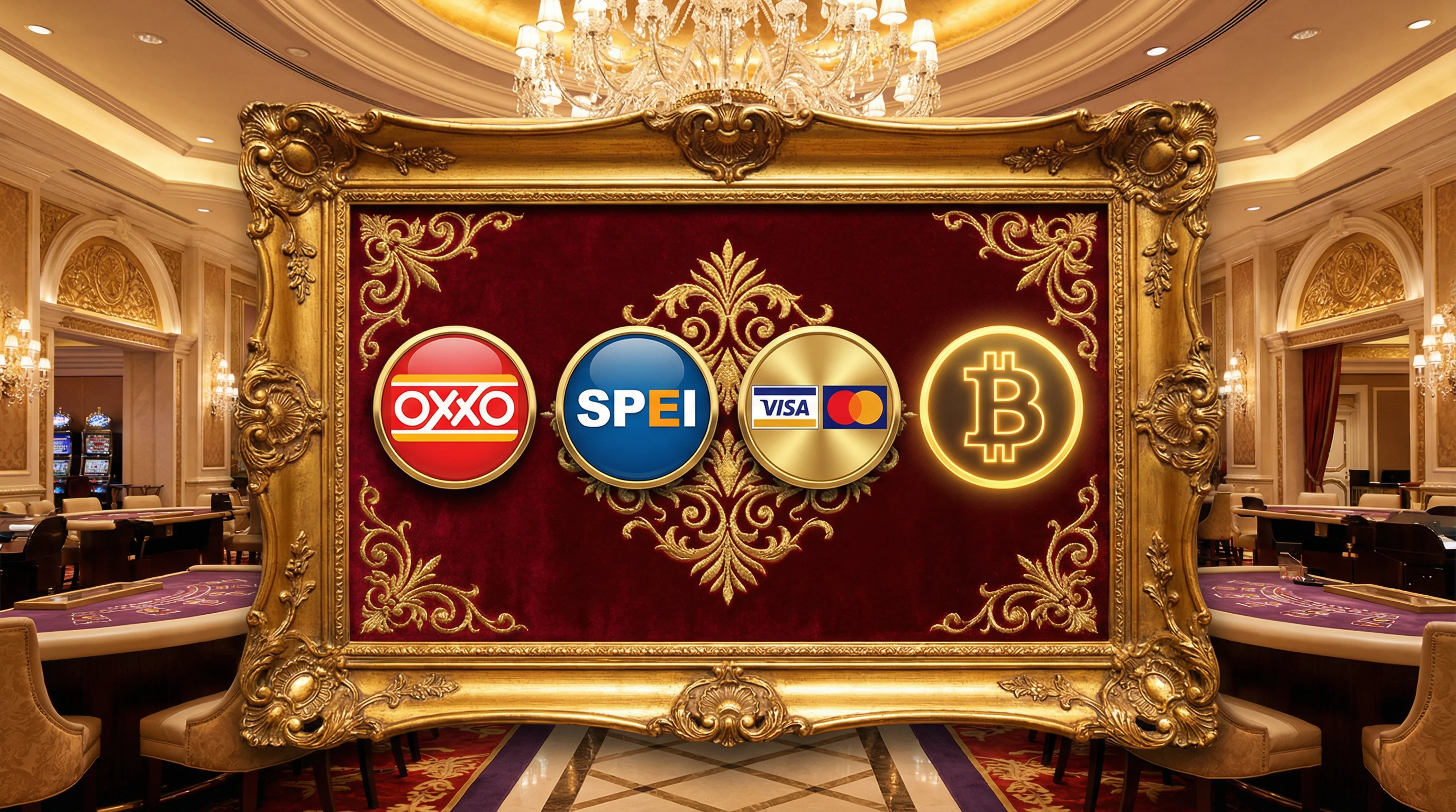 Métodos de pago OXXO SPEI Visa Mastercard Bitcoin disponibles en Betsson App